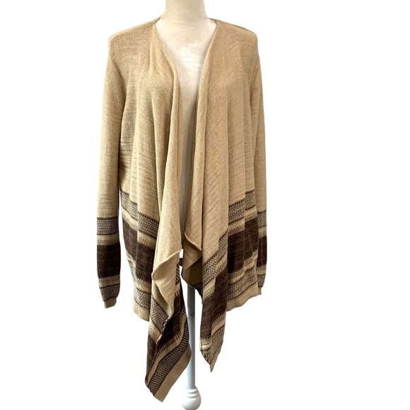 Ralph Lauren Sweaters - Denim & Supply Ralph Lauren Open Front Cardigan Size XLarge Draped Linen H94